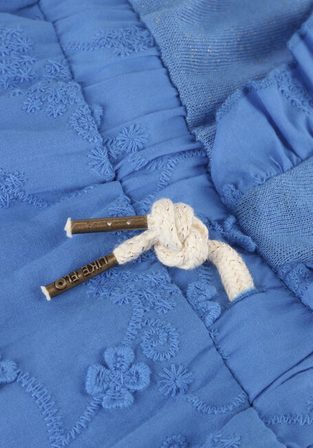 Blauwe LIKE FLO Mini jurk 3D FLOWER JERSEY DRESS - large