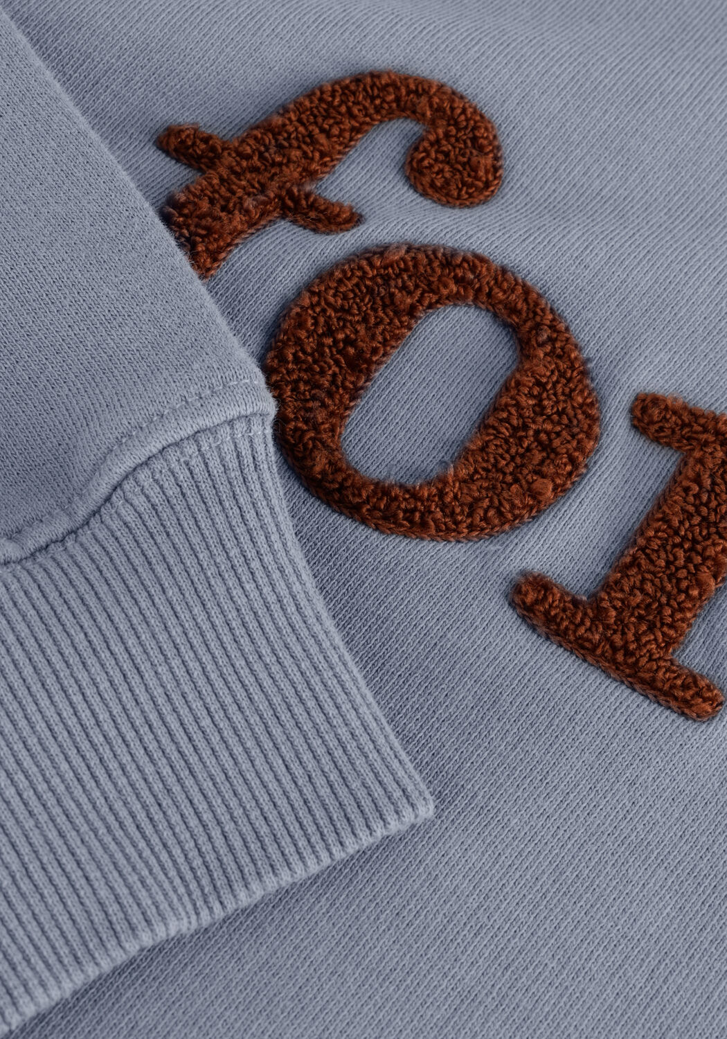 Blauwe FOR&Eacute;T Sweater SPRUCE SWEATSHIRT - large