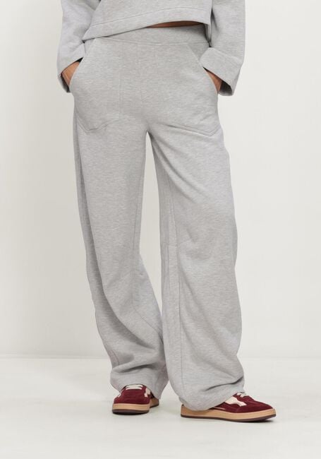 Grijze DEBLON SPORTS Broeken JAYDEN WIDE LEG JOGGER - large
