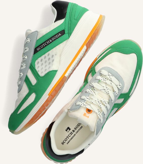 Groene SCOTCH & SODA Lage sneakers VIVEX Groene SCOTCH & SODA Lage sneakers VIVEX - large