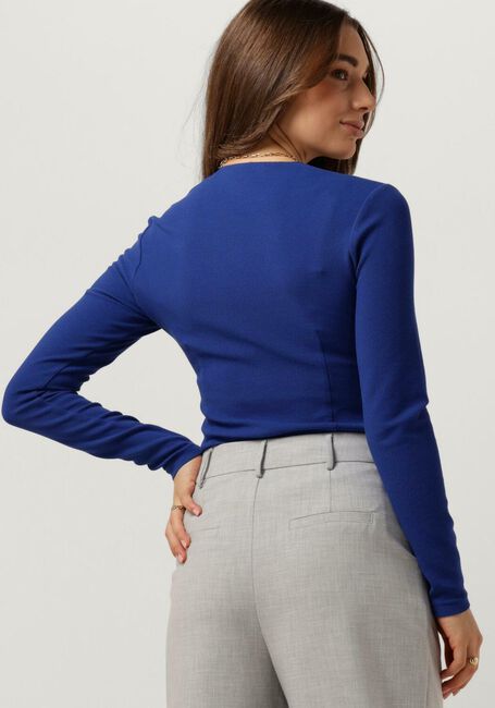 Blauwe VANILIA Tops & T-shirts 90S V NECK LONGSLEEVE - large
