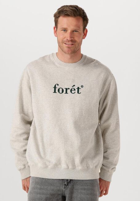Lichtgrijze FORÉT Sweater BOAT SWEATSHIRT - large