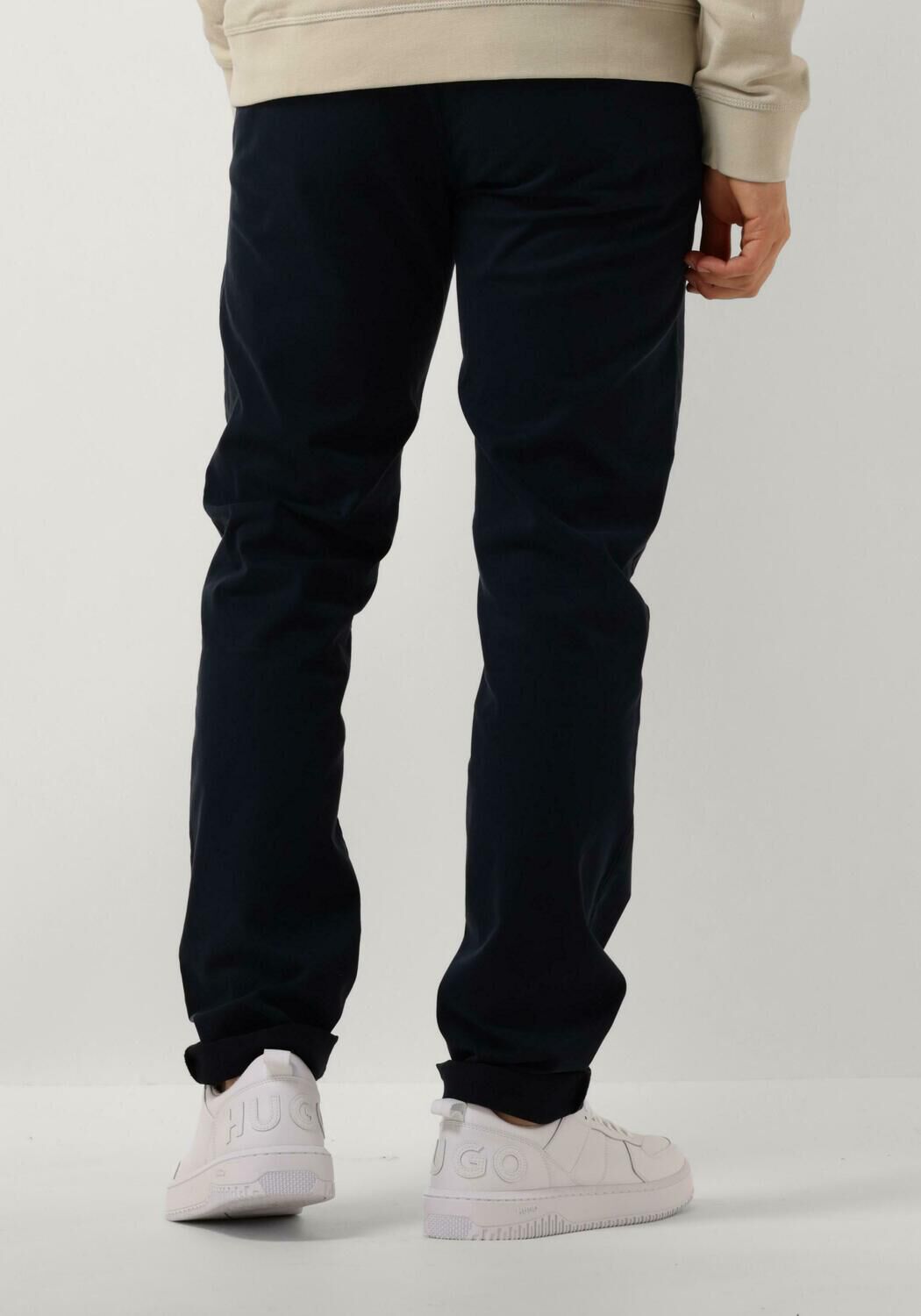 BOSS ORANGE Heren Broeken Chino_slim Donkerblauw