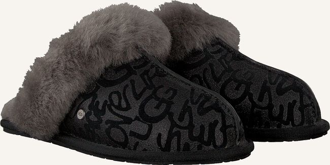 Zwarte UGG Pantoffels SCUFFETTE II SPARKLE GRAFFITI Zwarte UGG Pantoffels SCUFFETTE II SPARKLE GRAFFITI - large