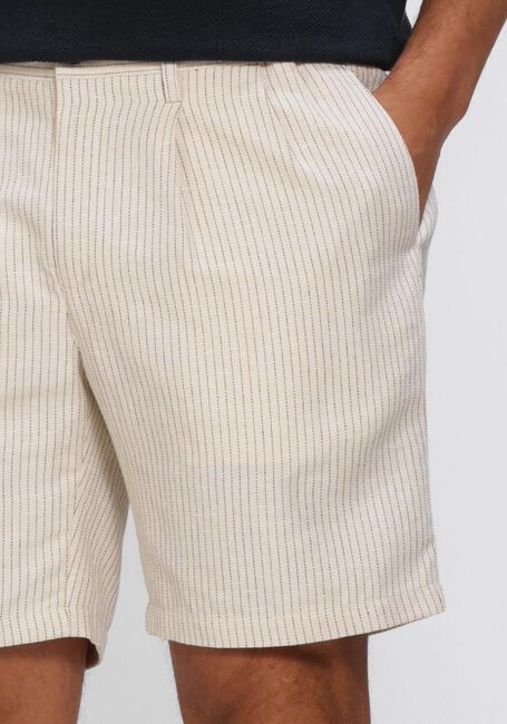 Beige PROFUOMO Korte broek SHORT STRIPE - large