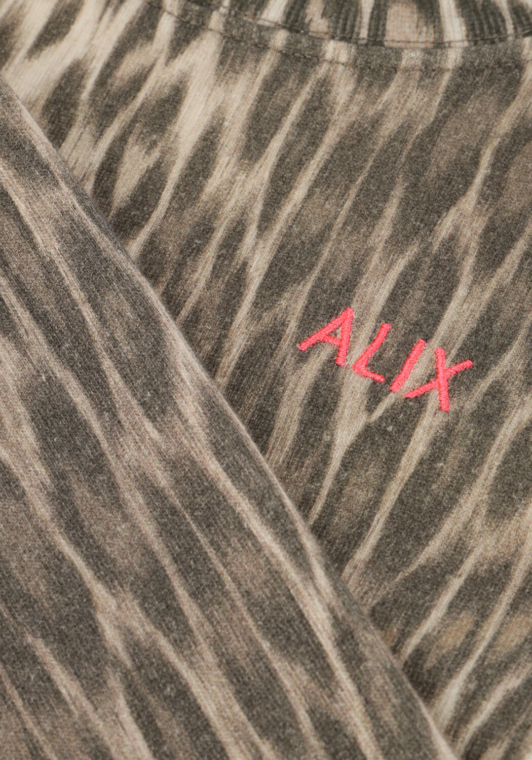 Bruine ALIX MINI Mini jurk ANIMAL DRESS - large