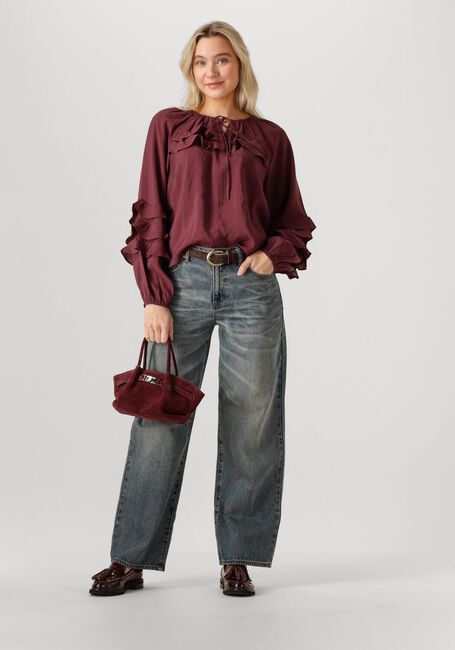 Bordeaux Y.A.S. Blouses YASTEMURA LS TOP - large