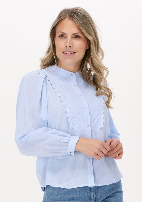 Blauwe LOLLYS LAUNDRY Blouses PEARL SHIRT - large
