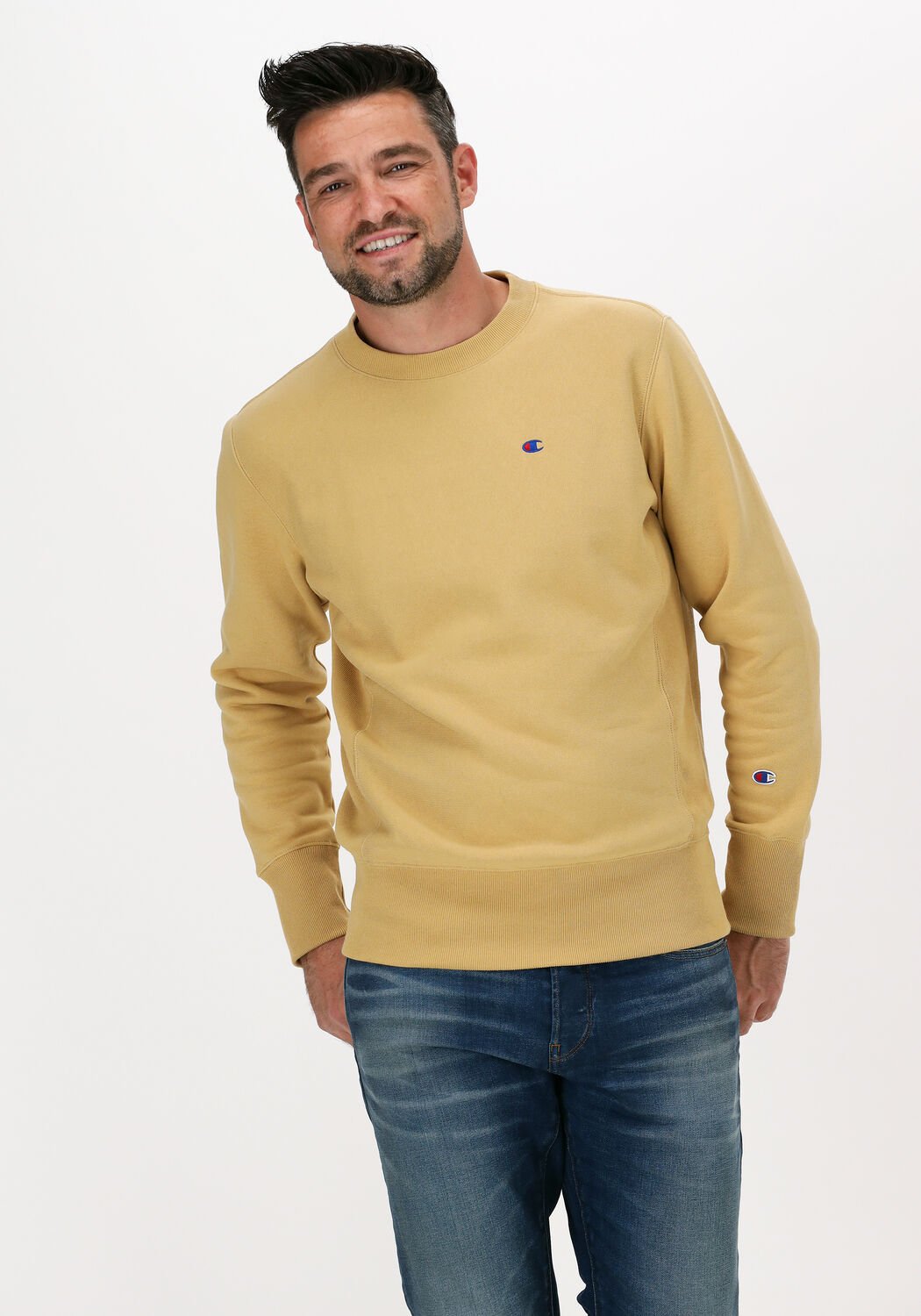 Beige champion jumper new arrivals