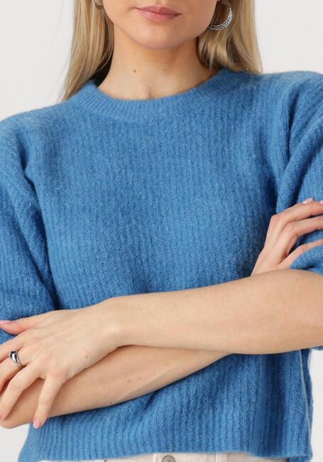Blauwe MSCH COPENHAGEN Trui MSCHHILA HOPE 2 4 PULLOVER - large