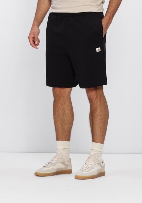 Zwarte CALVIN KLEIN Korte broek EU 350TERRY BADGE SHORT - large