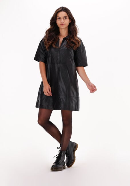 Zwarte GOOSECRAFT Mini jurk MILEY DRESS - large