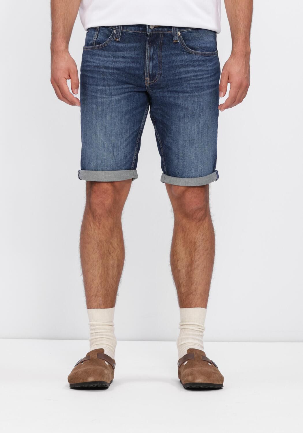 Blauwe TOMMY JEANS Shorts RONNIE SHORT - large