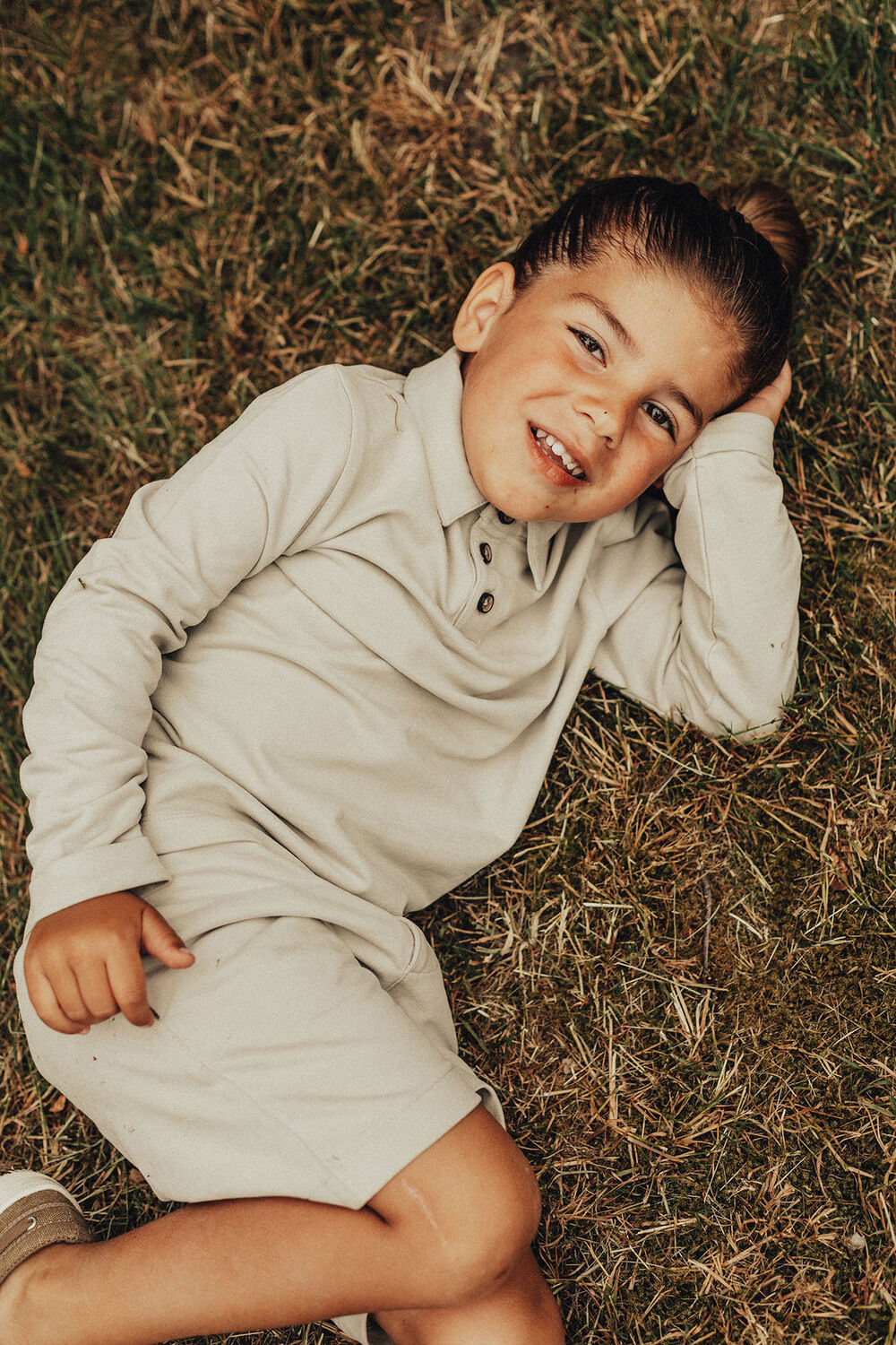 Groene BAJE STUDIO Polo BYRON - large