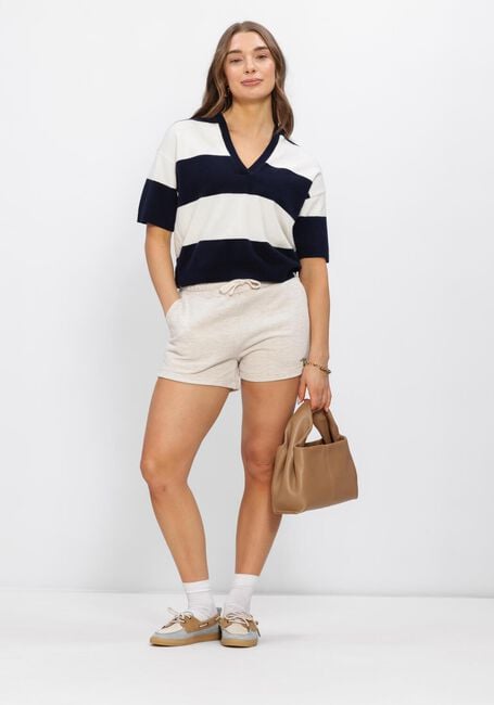 Ecru MERCER AMSTERDAM Korte broek THE MERCER SWEAT SHORT W - large