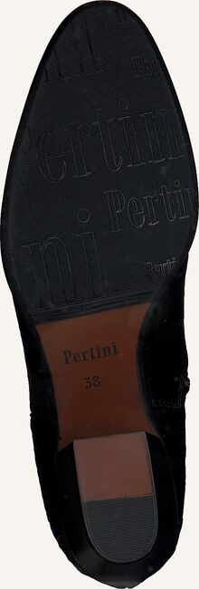 Zwarte PERTINI Enkellaarsjes 30251 Zwarte PERTINI Enkellaarsjes 30251 - large
