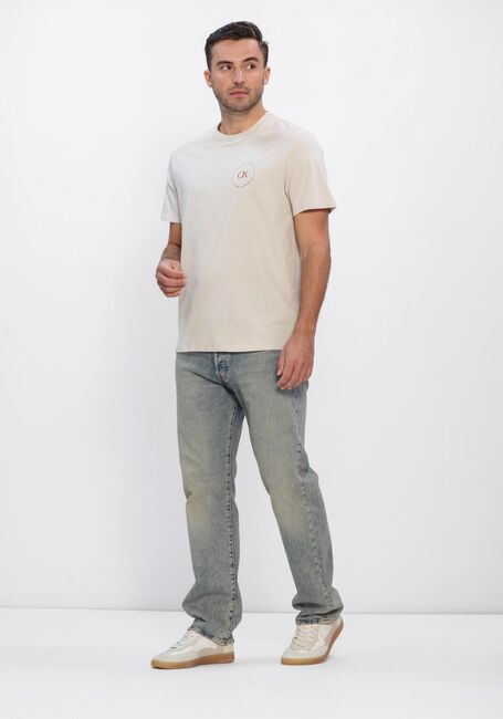 Zand CALVIN KLEIN T-shirt 30S EU WHOLESALE JEANS GRAPHICS - large