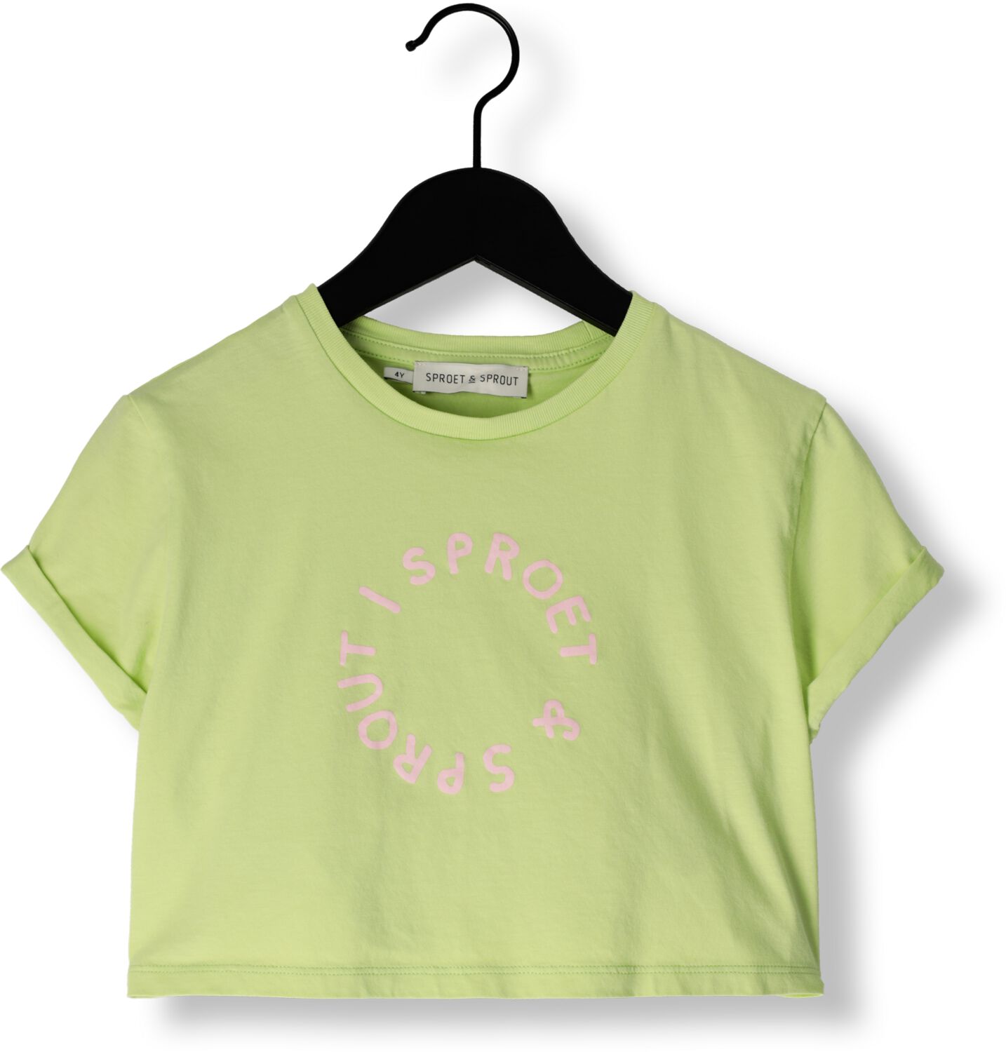 Sproet & Sprout Meisjes Tops & T-shirts T-shirt Boxy Sproet Lime