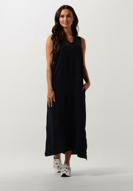 Blauwe PENN & INK Midi jurk S24Z653LTD - large