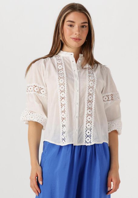Witte LOLLYS LAUNDRY Blouses JUNELL SHIRT LS - large