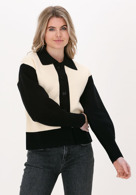 Ecru SCOTCH & SODA Vest KNITTED ORGANIC COTTON BLEND B - large