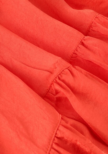 Oranje SUMMUM Midi jurk DRESS SILKY TOUCH - large
