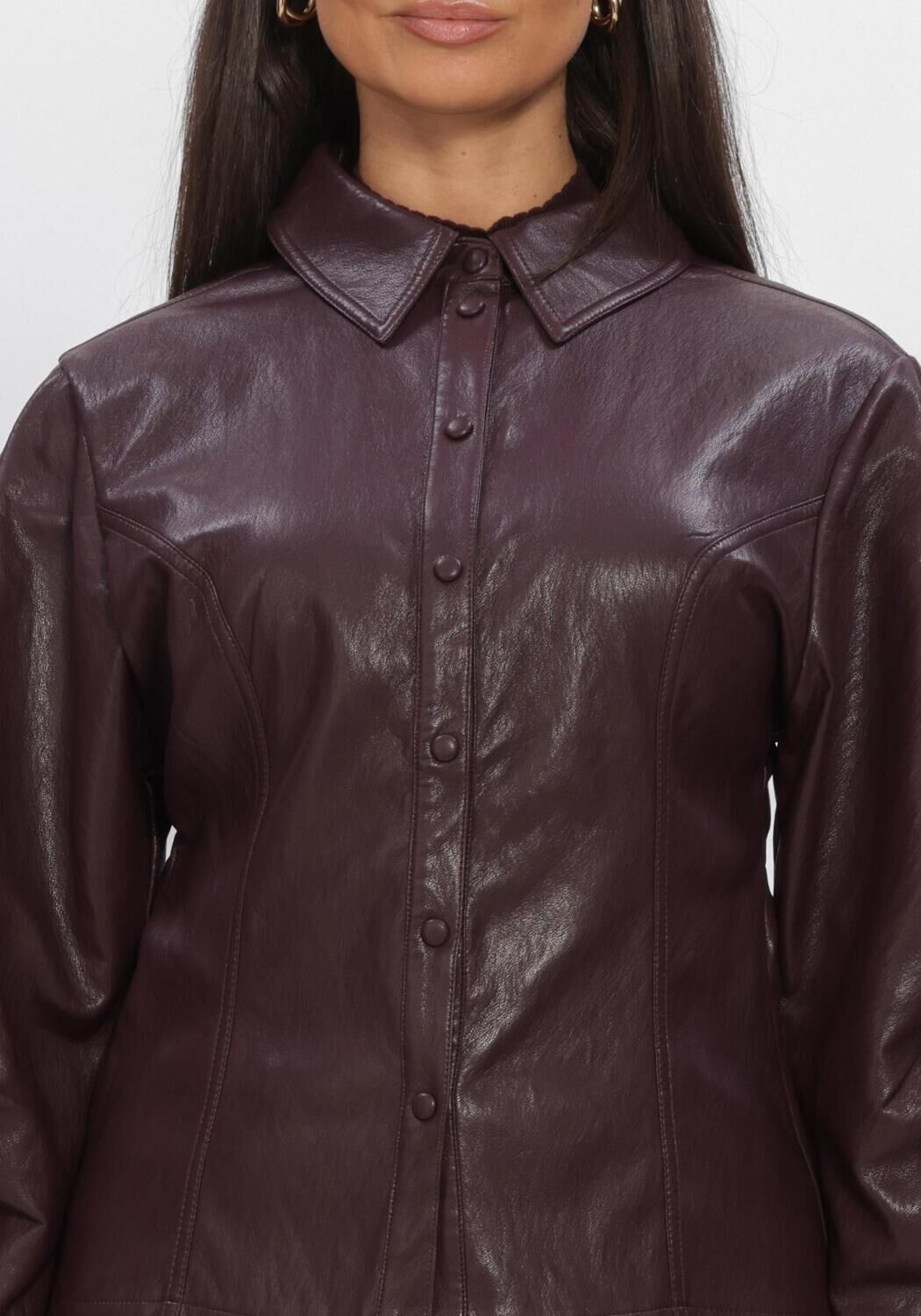 Bordeaux AAIKO Blouses ISABEL PU 689 - large