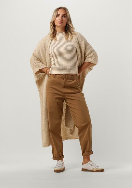 Bruine SUMMUM Mom jeans BARREL FIT PANTS LUX COTTON STRETCH TWILL - large