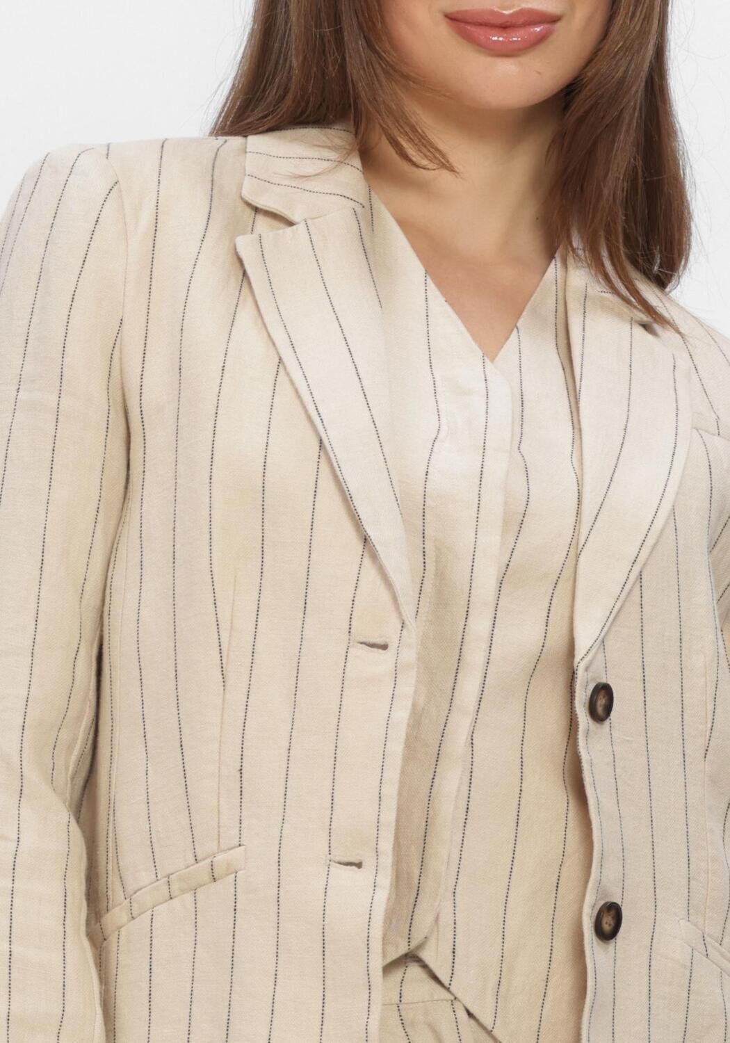 Zand MSCH COPENHAGEN Blazers MSCHCLARITTE LOOSE BLAZER STP - large