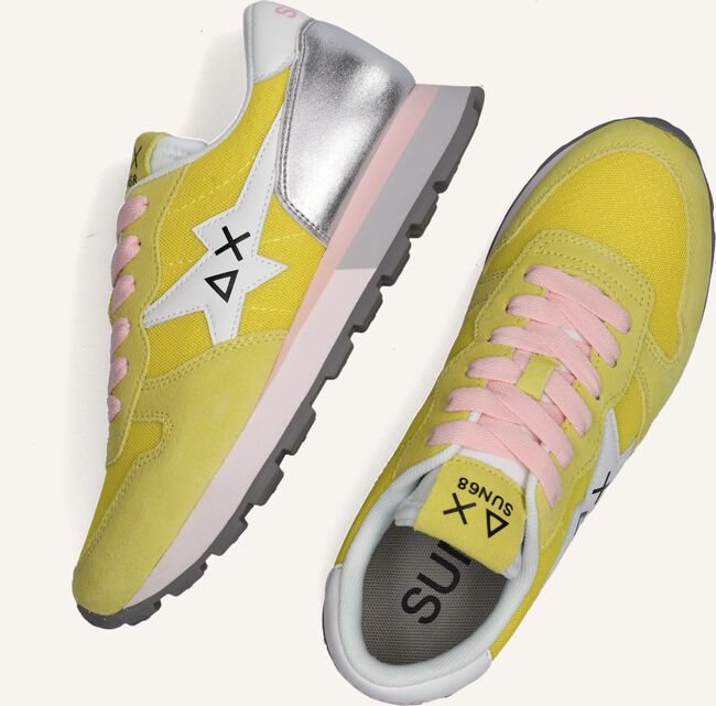 Gele SUN68 Lage sneakers ALLY STAR BASIC W Gele SUN68 Lage sneakers ALLY STAR BASIC W - large
