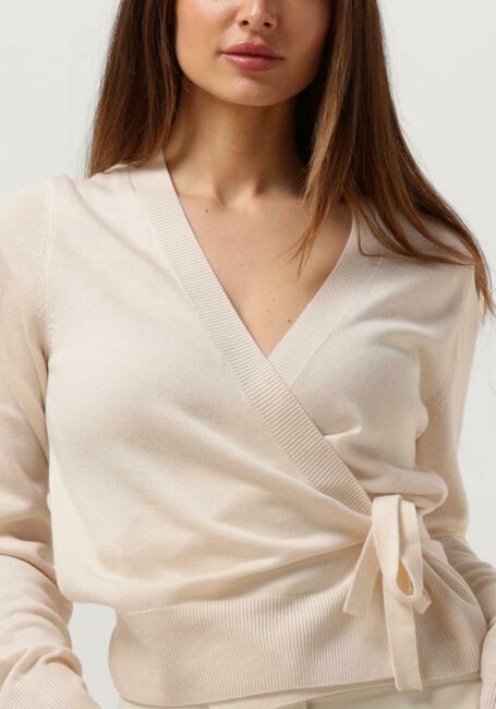 Gebroken wit ANOTHER LABEL Trui NANOU CARDIGAN - large