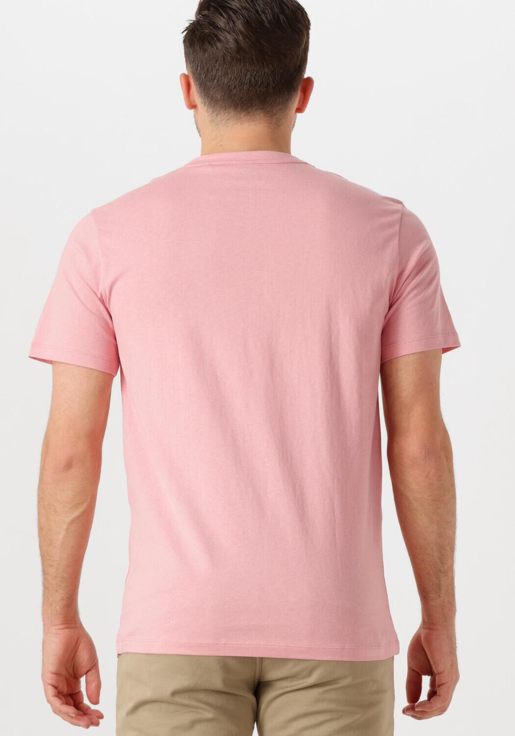 BOSS ORANGE Heren Polo's & T-shirts Tales Roze