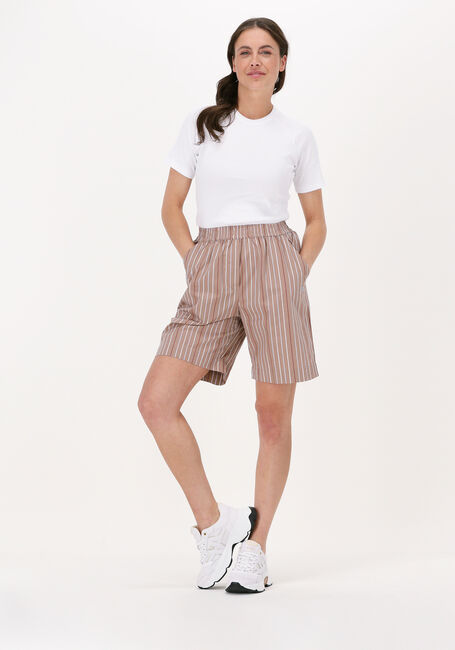 Witte ESMÉ STUDIOS Top BLOSSOM SS O NECK RIB T-SHIRT - large