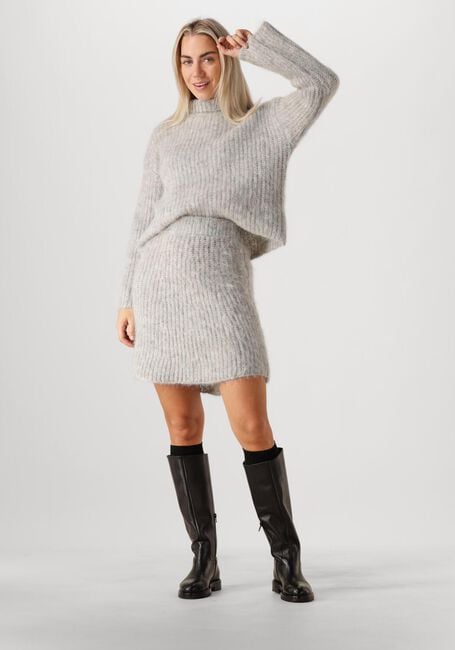 Grijze MSCH COPENHAGEN Minirok MSCHANNALISA SKIRT - large