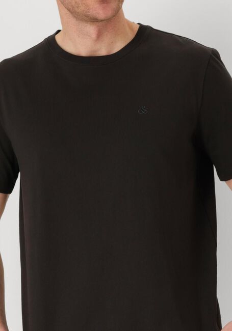 Zwarte SCOTCH & SODA T-shirt LOGO T-SHIRT - large