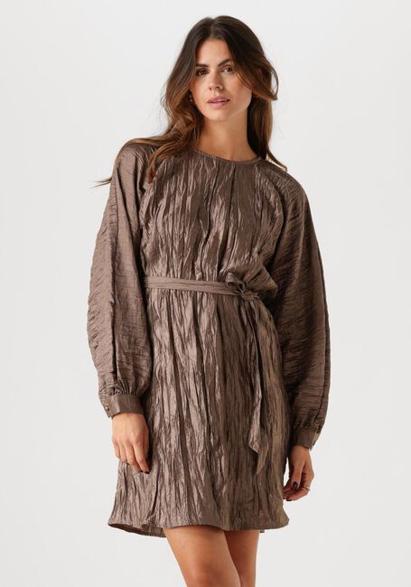 Bruine MSCH COPENHAGEN Mini jurk MSCHAILEY DRESS - large