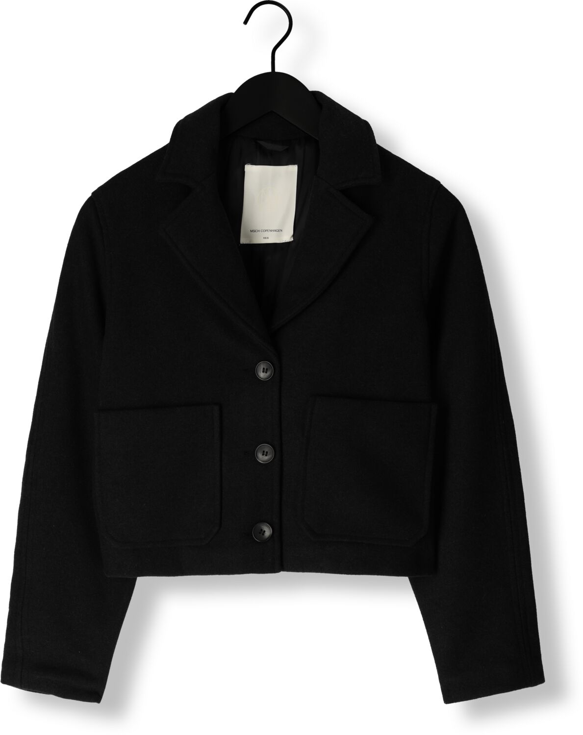 MSCH COPENHAGEN Dames Jassen Mschboone Josia Short Jacket Zwart