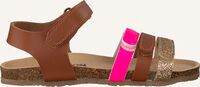 Bruine TON & TON Platte sandalen OM1809 - medium