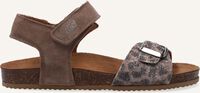 Beige CLIC! Platte sandalen CL-20166 - medium