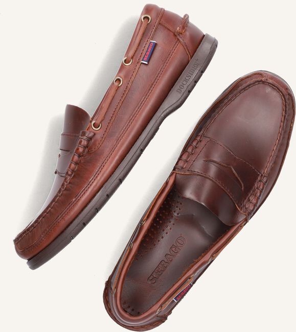 Bruine SEBAGO Instappers SLOOP Bruine SEBAGO Instappers SLOOP - large