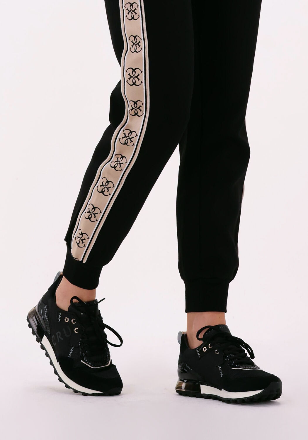 Zwarte sneakers dames cruyff store