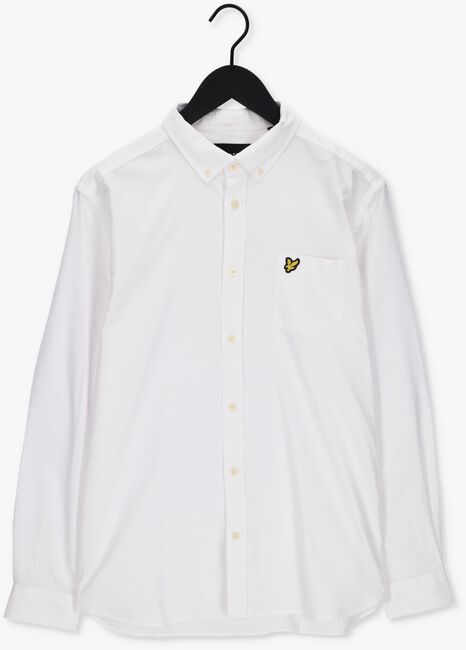Witte LYLE & SCOTT Casual overhemd REGULAR FIT LIGHT WEIGHT OXFORD SHIRT - large