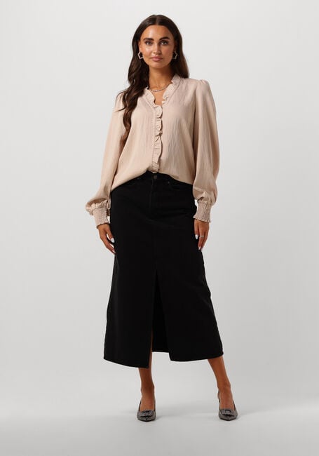 Beige CO'COUTURE Blouses SUEDA FRILL SHIRT Beige CO'COUTURE Blouses SUEDA FRILL SHIRT - large