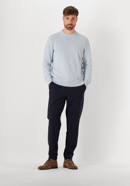 Lichtblauwe BOSS BLACK Trui ECAIO-P - large
