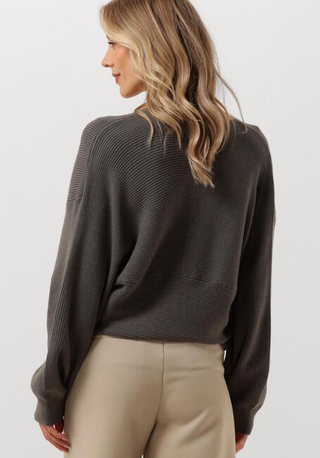 Groene MSCH COPENHAGEN Trui MSCHZINELLE RACHELLE WRAP PULLOVER - large