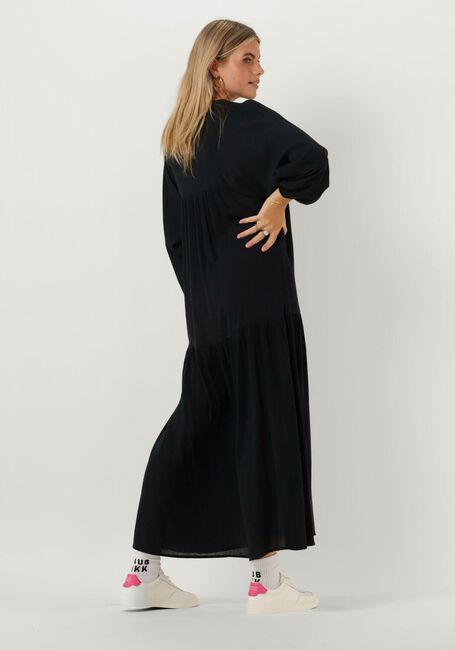 Donkerblauwe BY-BAR Maxi jurk HAYLEY DRESS - large