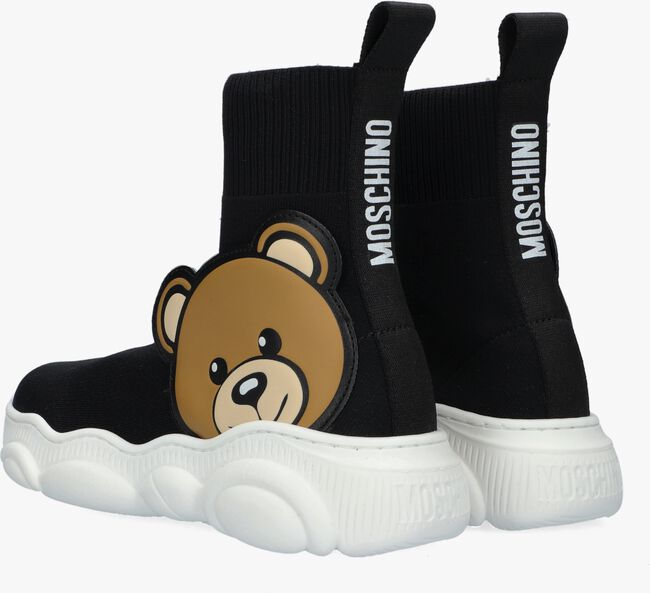 Zwarte MOSCHINO Hoge sneaker SOCK SNEAKER TEDDY BEAR - large