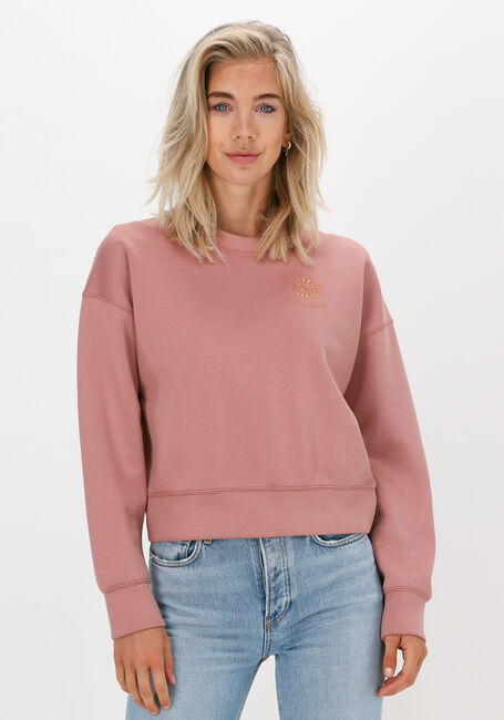 Roze SCOTCH & SODA Sweater CREWNECK SWEAT WITH TONAL EMBR - large