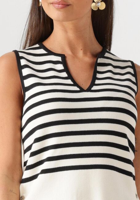 Witte OBJECT Top OBJVIVA RE S/L KNIT TOP 138 - large