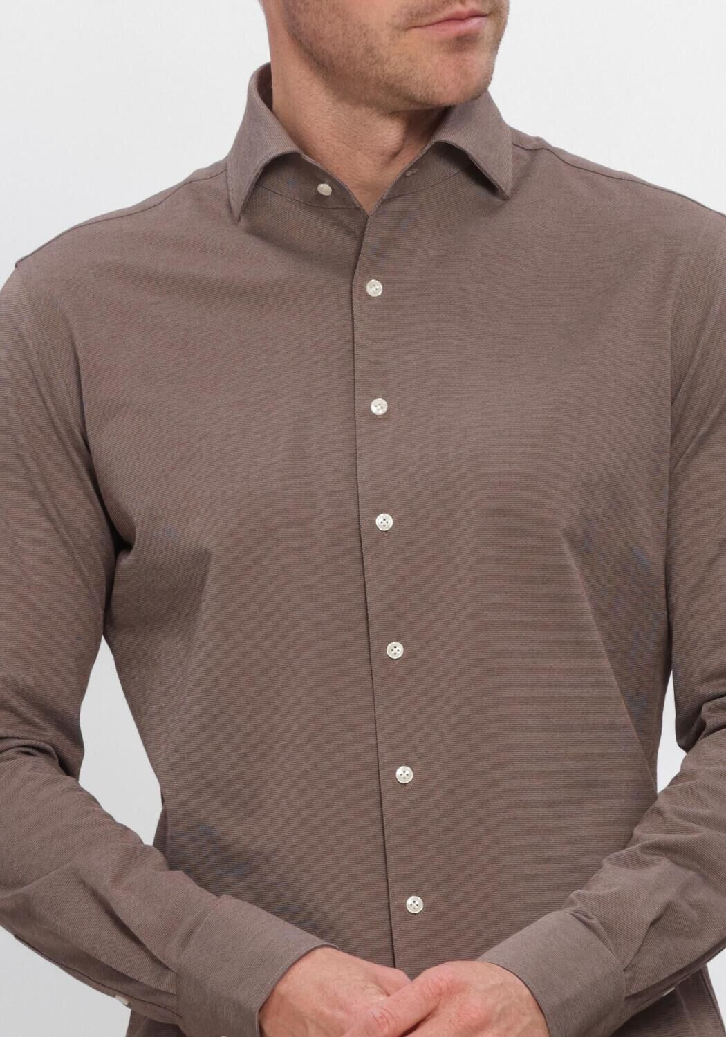 Bruine PROFUOMO Casual overhemd SHIRT ONE PIECE - large